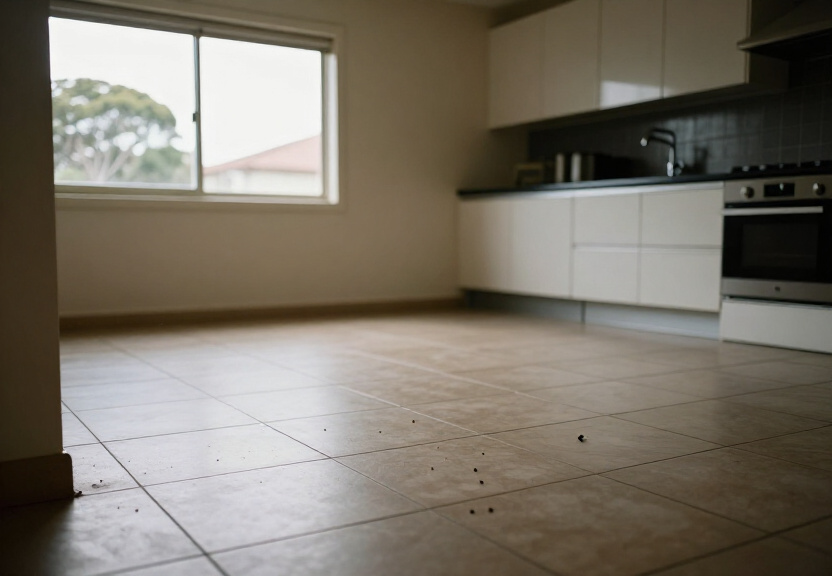 Cockroach-free kitchen in Cranebrook after pest control